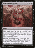 Thwart the Grave – Uncommon Magic: The Gathering card from Commander Legends: Battle for Baldur's Gate (#773)