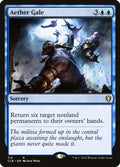 Aether Gale – Rare Magic: The Gathering card from Commander Legends: Battle for Baldur's Gate (#712)