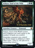 Ashaya, Soul of the Wild – Mythic Magic: The Gathering card from Zendikar Rising Promos (#179s)