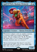 April O'Neil, Human Element – Rare Magic: The Gathering card from Teenage Mutant Ninja Turtles Eternal (#107)