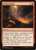 Boiling Earth – Common Magic: The Gathering card from Battle for Zendikar (#142)