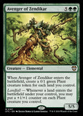 Avenger of Zendikar – Mythic Magic: The Gathering card from Outlaws of Thunder Junction Commander (#187)