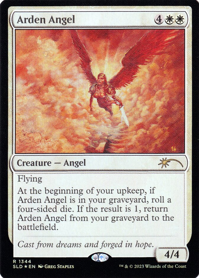 Arden Angel – Rare Magic: The Gathering card from Secret Lair Drop (#1344)