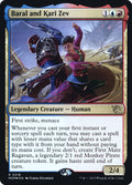 Baral and Kari Zev – Rare Magic: The Gathering card from March of the Machine Promos (#218s)