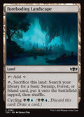 Foreboding Landscape – Common Magic: The Gathering card from Tarkir: Dragonstorm Commander (#365)