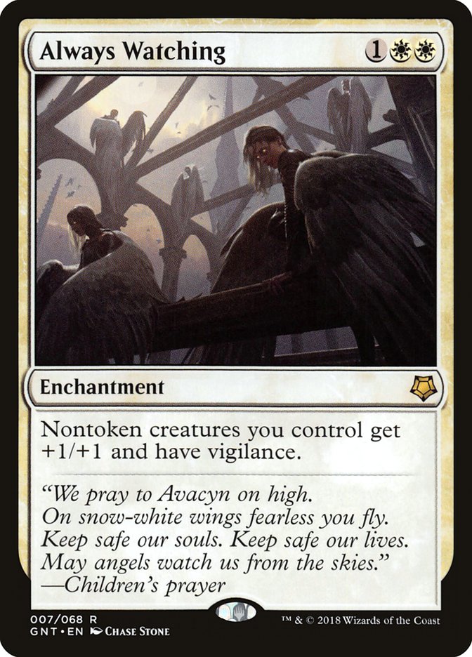 Always Watching – Rare Magic: The Gathering card from Game Night (#7)