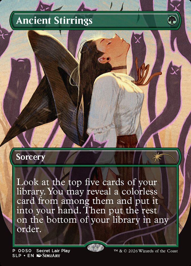 Ancient Stirrings – Rare Magic: The Gathering card from Secret Lair Promo (#50)