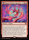 Improvisation Capstone – Mythic Magic: The Gathering card from Secrets of Strixhaven (#120)