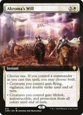 Akroma's Will – Rare Magic: The Gathering card from Commander Legends (#615)