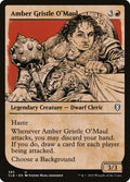 Amber Gristle O'Maul – Uncommon Magic: The Gathering card from Commander Legends: Battle for Baldur's Gate (#395)
