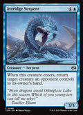 Iceridge Serpent – Common Magic: The Gathering card from Tarkir: Dragonstorm (#49)