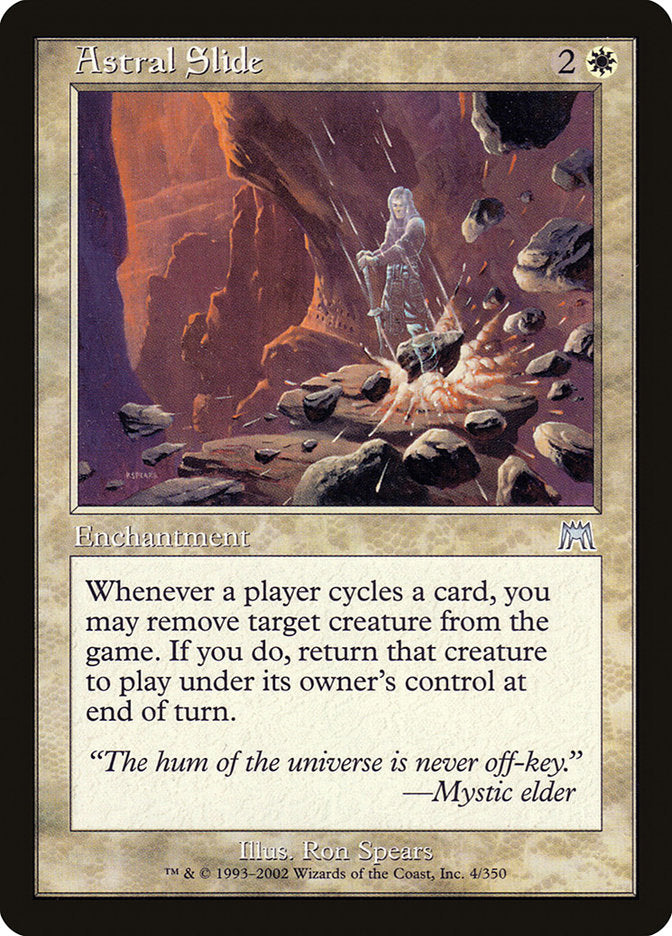 Astral Slide – Uncommon Magic: The Gathering card from Onslaught (#4)