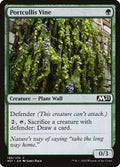 Portcullis Vine – Common Magic: The Gathering card from Core Set 2021 (#195)