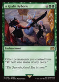 A Realm Reborn – Rare Magic: The Gathering card from Final Fantasy (#196)