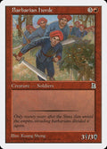 Barbarian Horde – Common Magic: The Gathering card from Portal Three Kingdoms (#101)