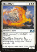 Shield Mare – Uncommon Magic: The Gathering card from Core Set 2019 (#37)