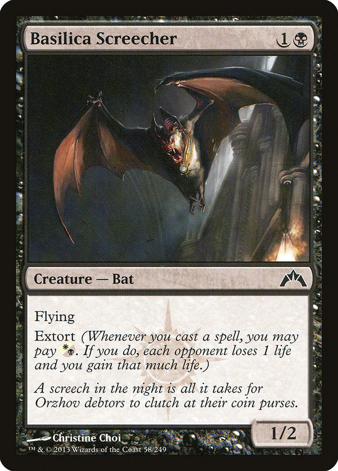 Basilica Screecher – Common Magic: The Gathering card from Gatecrash (#58)