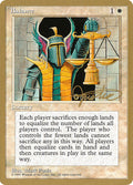 Balance – Rare Magic: The Gathering card from Pro Tour Collector Set (#mj6)