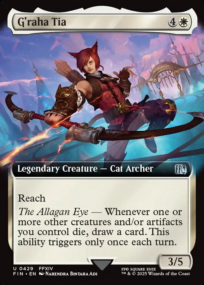 G'raha Tia – Uncommon Magic: The Gathering card from Final Fantasy (#429)