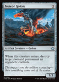 Meteor Golem – Uncommon Magic: The Gathering card from Foundations (#256)