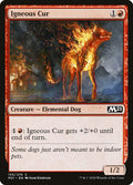 Igneous Cur – Common Magic: The Gathering card from Core Set 2021 (#153)