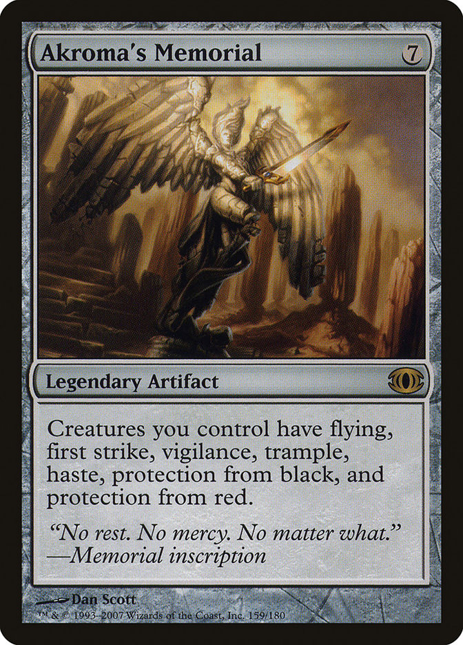 Akroma's Memorial – Rare Magic: The Gathering card from Future Sight (#159)
