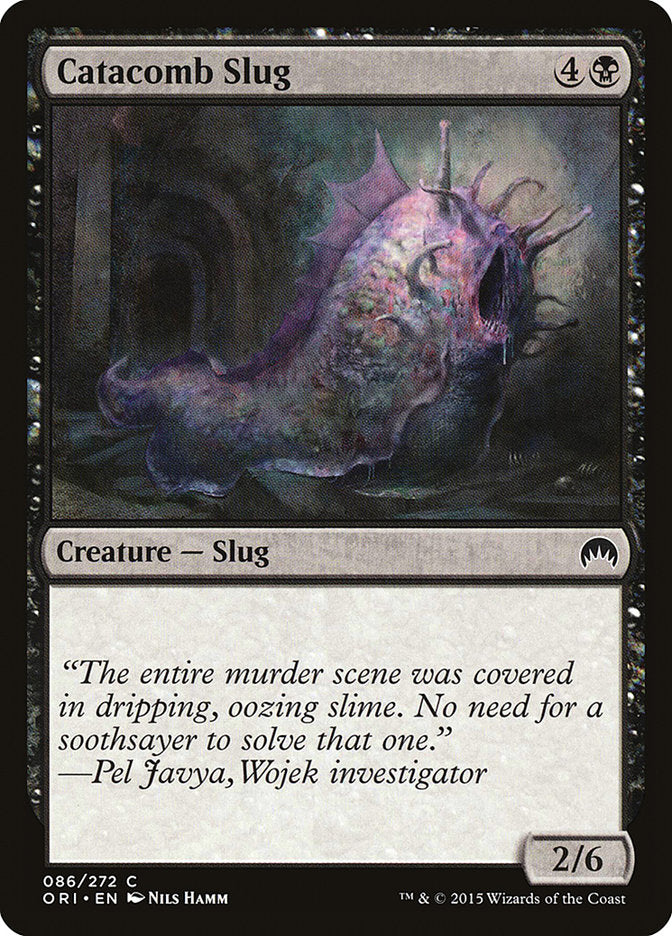 Catacomb Slug – Common Magic: The Gathering card from Magic Origins (#86)
