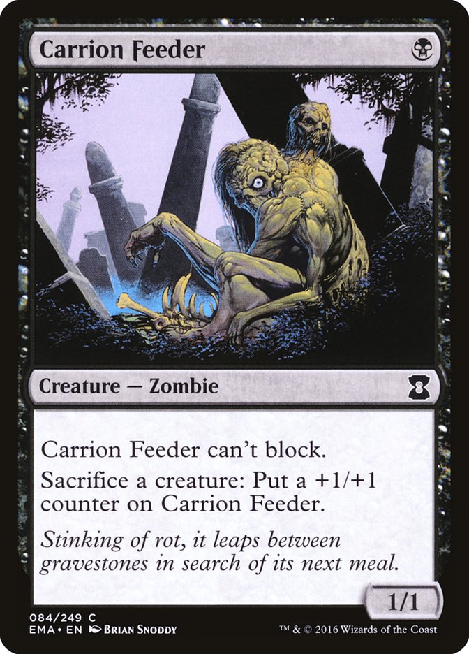 Carrion Feeder – Common Magic: The Gathering card from Eternal Masters (#84)