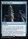 Midnight Clock – Rare Magic: The Gathering card from Aetherdrift Commander (#79)