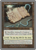 Ashnod's Coupon – Rare Magic: The Gathering card from Unglued (#69)