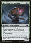Heir of the Ancient Fang – Common Magic: The Gathering card from Kamigawa: Neon Dynasty (#191)