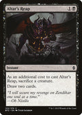 Altar's Reap – Common Magic: The Gathering card from Battle for Zendikar (#103)