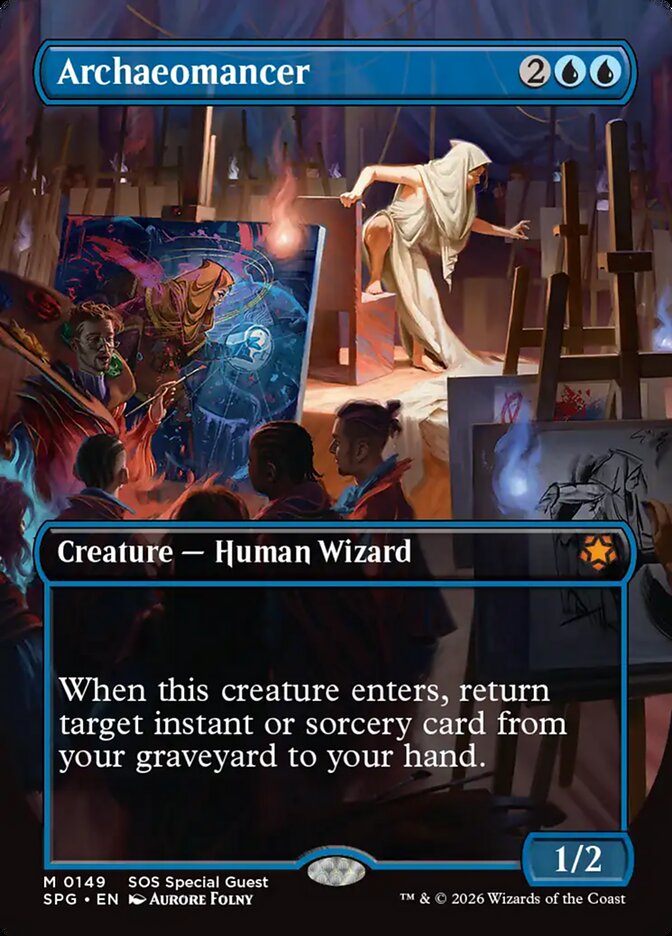 Archaeomancer – Mythic Magic: The Gathering card from Special Guests (#149)