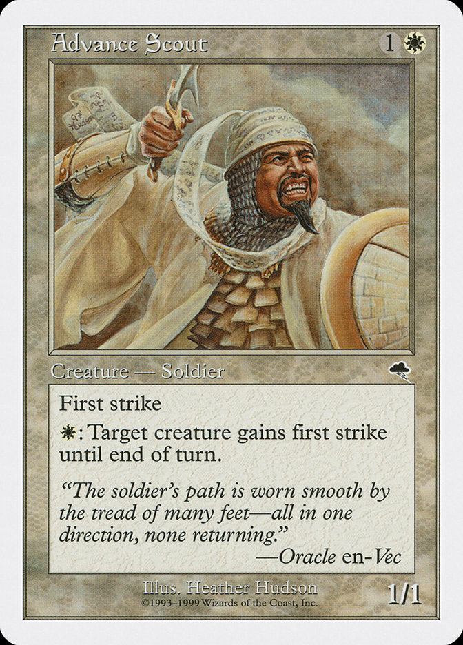 Advance Scout – Common Magic: The Gathering card from Battle Royale Box Set (#2)