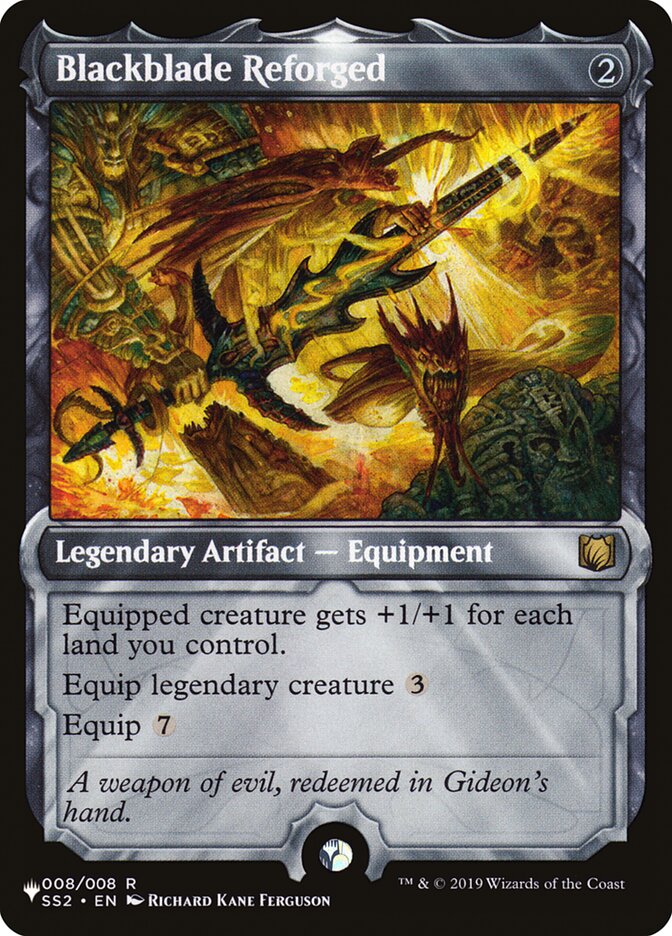 Blackblade Reforged – Rare Magic: The Gathering card from The List (#SS2-8)