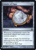 Amulet of Vigor – Rare Magic: The Gathering card from The List (#WWK-121)