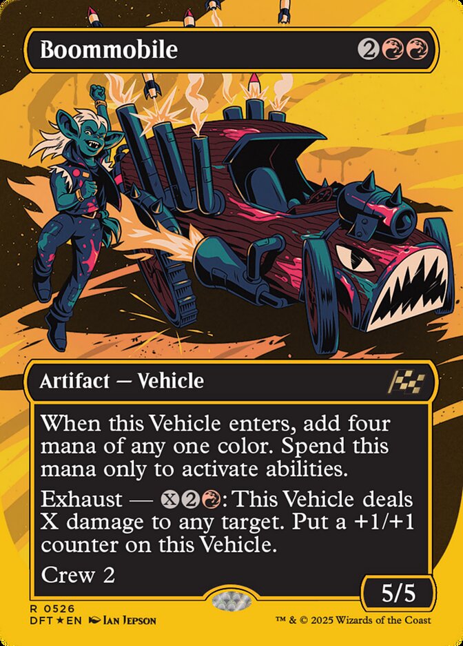 Boommobile – Rare Magic: The Gathering card from Aetherdrift (#526)