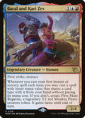 Baral and Kari Zev – Rare Magic: The Gathering card from March of the Machine Promos (#218p)