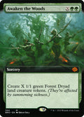 Awaken the Woods – Mythic Magic: The Gathering card from The Brothers' War (#344)