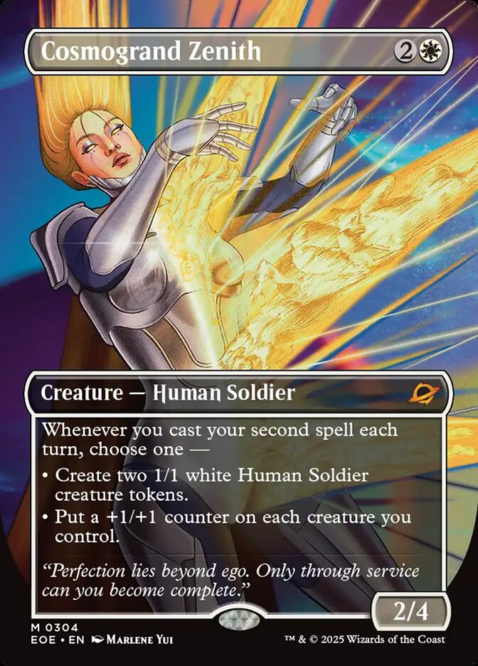 Cosmogrand Zenith – Mythic Magic: The Gathering card from Edge of Eternities (#304)