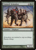 Trained Armodon – Common Magic: The Gathering card from Duels of the Planeswalkers (#85)