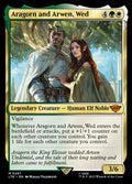 Aragorn and Arwen, Wed – Mythic Magic: The Gathering card from The Lord of the Rings: Tales of Middle-earth (#287)
