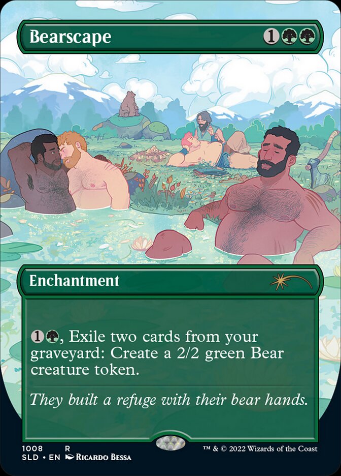 Bearscape – Rare Magic: The Gathering card from Secret Lair Drop (#1008)