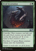 Feral Incarnation – Uncommon Magic: The Gathering card from Magic 2015 (#174)