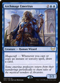 Archmage Emeritus – Rare Magic: The Gathering card from Strixhaven: School of Mages Promos (#37p)