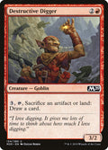 Destructive Digger – Common Magic: The Gathering card from Core Set 2020 (#134)