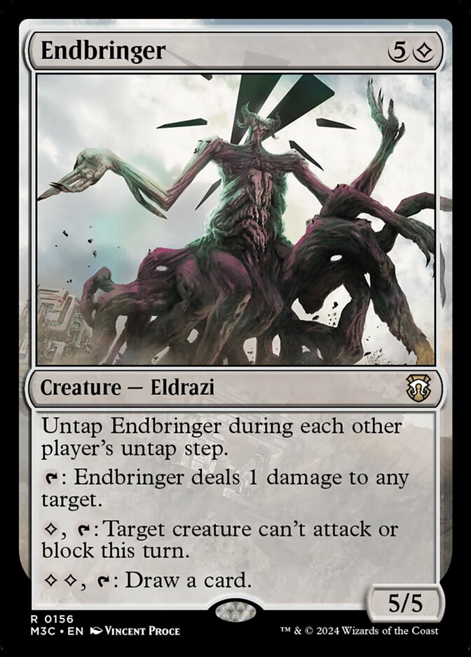 Endbringer – Rare Magic: The Gathering card from Modern Horizons 3 Commander (#156)