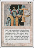 Balance – Rare Magic: The Gathering card from Fourth Edition (#6)