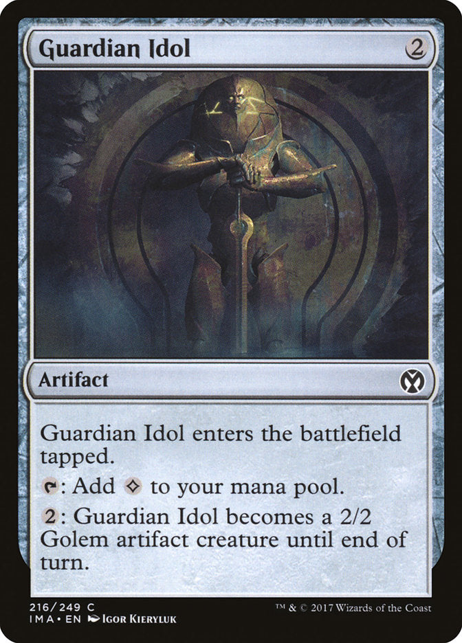 Guardian Idol – Common Magic: The Gathering card from Iconic Masters (#216)