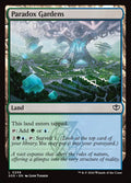 Paradox Gardens – Common Magic: The Gathering card from Secrets of Strixhaven (#258)